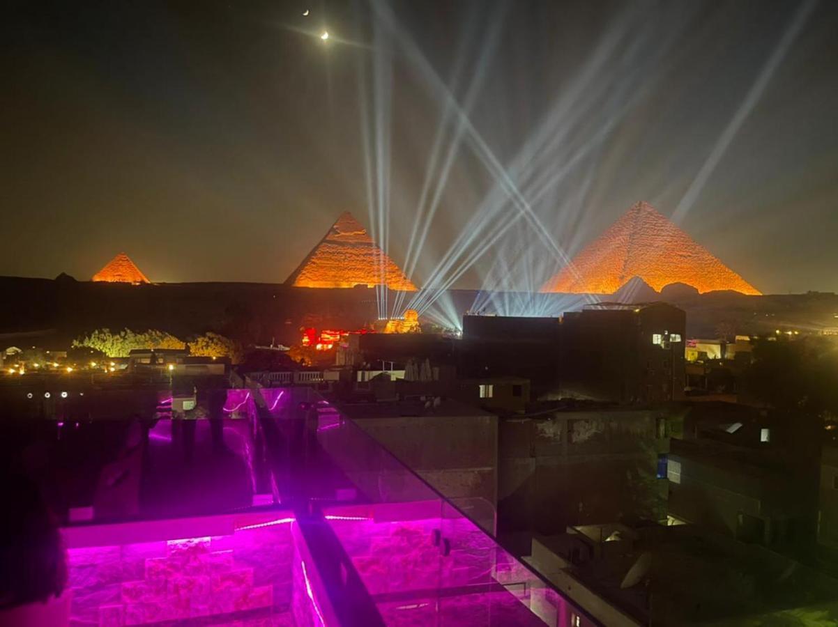 Pyramids Magic View Inn Kairo Bagian luar foto